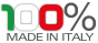 Realizzato rigorosamente in italia